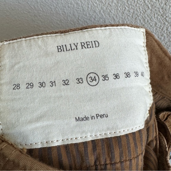 Billy Reid Wynn Chino Pants Republic Twill Cotton Straight Leg Fall Winter - Picture 8 of 10